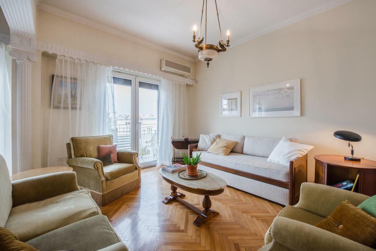 Retro Apartment At Trendy Exarcheia Atena Exterior foto